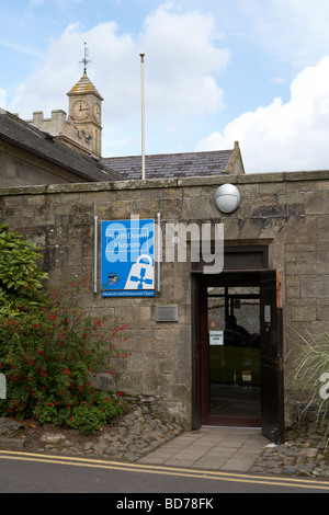North Down Museum and Heritage Centre à Bangor Château aujourd'hui la mairie accueil le conseil municipal de North down Banque D'Images