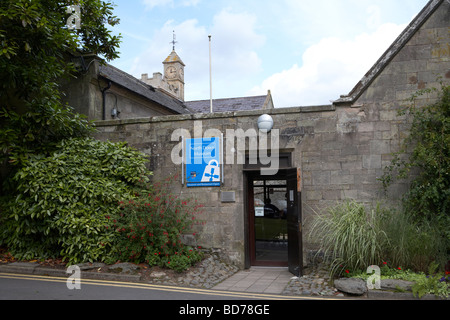 North Down Museum and Heritage Centre à Bangor Château aujourd'hui la mairie accueil le conseil municipal de North down Banque D'Images