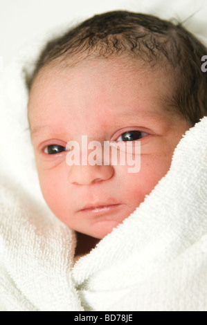 Newborn baby boy Banque D'Images