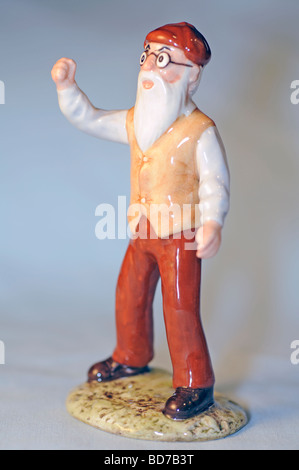 M. McGregor - Beatrix Potter - Royal Doulton Peter Rabbit collection figurine Banque D'Images