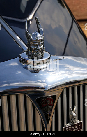 Rover 16 Grill & symbole viking Banque D'Images