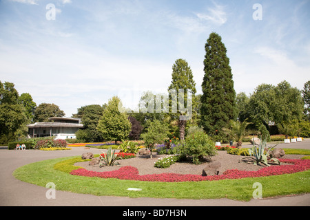 Tanzbrunnen jardin public à Cologne Banque D'Images