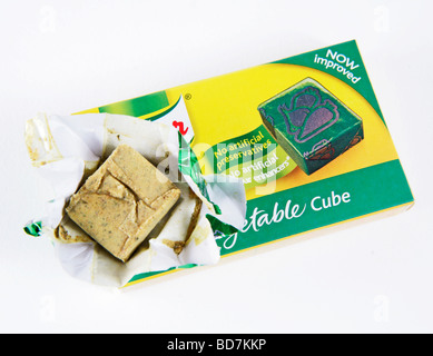 La marque Knorr Cubes de bouillon de légumes seulement utilisation éditoriale Banque D'Images