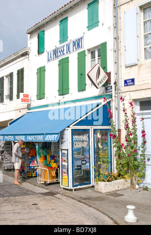 'La Presse' du port' 'La Rochelle' 'Ile de Ré' France Banque D'Images