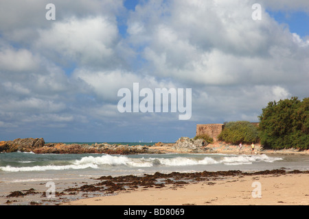 St Clement's Bay Jersey Channel Islands Banque D'Images