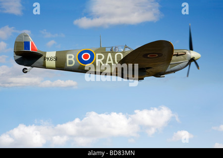Avion spitfire Banque D'Images