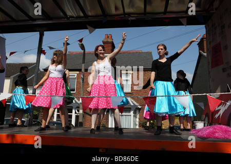 Biggleswade carnival,Angleterre. Banque D'Images
