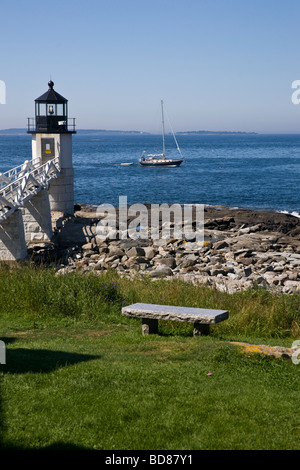 Marshall Point Lighthouse Maine USA Banque D'Images