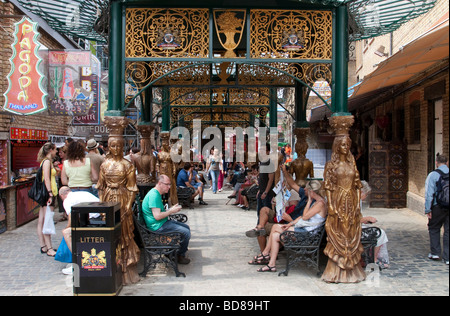 Partie de nouvellement reconstruit les écuries, Camden Market Banque D'Images