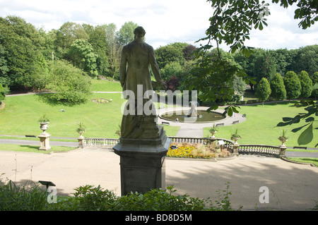 Miller et Avenham Park Preston Banque D'Images