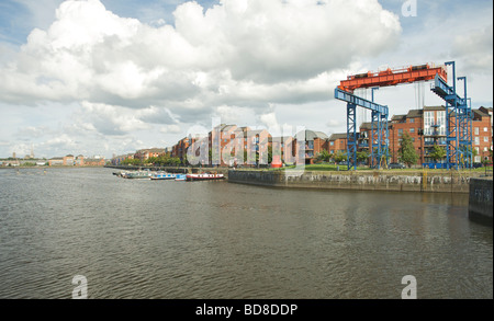 Développement des quais de Preston Banque D'Images