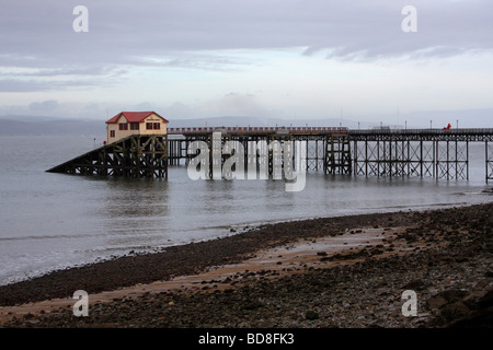 Mumbles Pier, Swansea, West Glamorgan, Pays de Galles, Royaume-Uni Banque D'Images