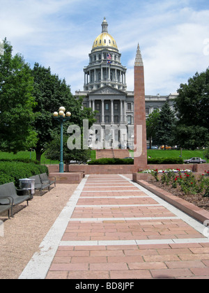 State Capitol à Denver, Colorado Banque D'Images