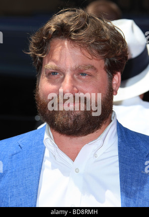 ZACH GALIFIANAKIS G-FORCE PREMIÈRE MONDIALE HOLLYWOOD Los Angeles CA USA 19 Juillet 2009 Banque D'Images