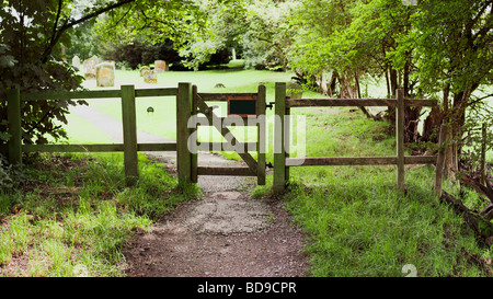 Sentier des Midlands England uk warwickshire Banque D'Images