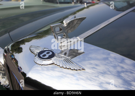 L'emblème et le logo Bentley Banque D'Images