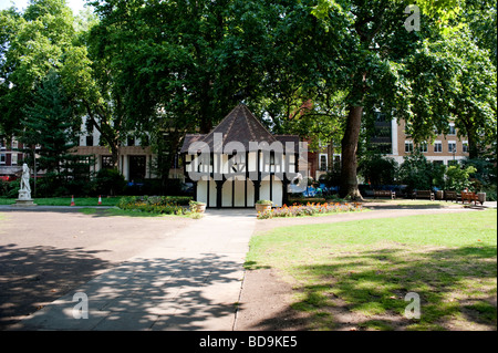 La cabane des jardiniers à Soho Square. Banque D'Images