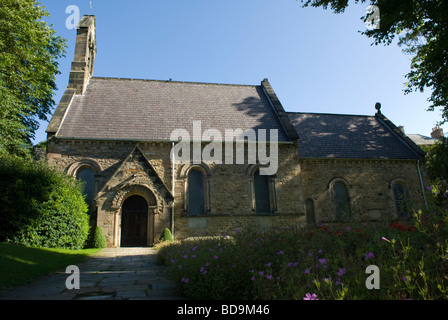 L'église de St Mary le moins Chapelle de St John s College l'Université de Durham Durham Angleterre Banque D'Images