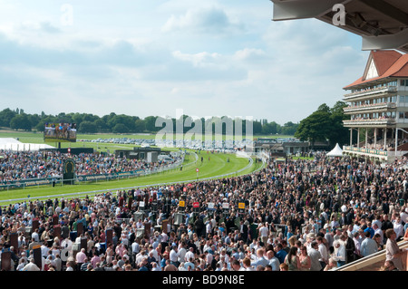 Les courses de chevaux de New York Banque D'Images