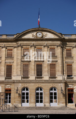 Hôtel de Ville, Bordeaux, Gironde, France Banque D'Images