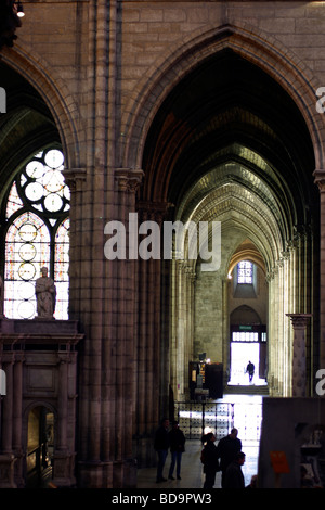 Basilique St Denis - Saint-Denis - France Banque D'Images