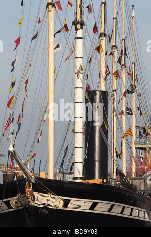 Le SS Great Britain Bristol fer à repasser Navire conçu par Brunel Banque D'Images