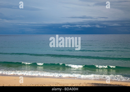 Porthmeor plage été St Ives Cornwall West Penwith England UK Royaume-Uni GB Grande-bretagne Îles britanniques Europe EU Banque D'Images