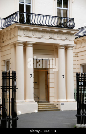 La Société royale siège à Carlton House Terrace Londres Angleterre Banque D'Images