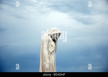 Partie de la WW1 Canadian Memorial sur la crête de Vimy. Le nord de la France. Banque D'Images