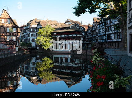 Maison des Tanneurs Petite France Strasbourg Alsace Bas Rhin France Banque D'Images