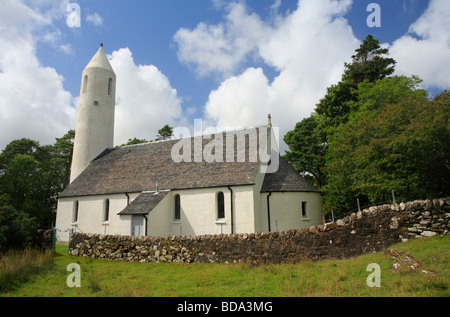 Eglise à Kilmore Dervaig sur l'île de Mull. Banque D'Images