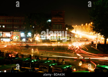 Ville, Jaipur, Rajasthan, Inde Banque D'Images