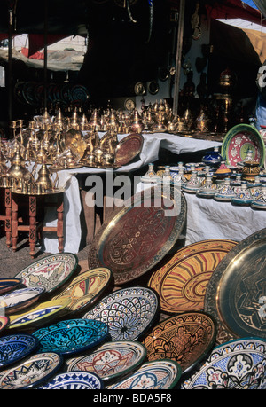 Souvenirs Quartier Habous nouvelle médina Casablanca Maroc Banque D'Images