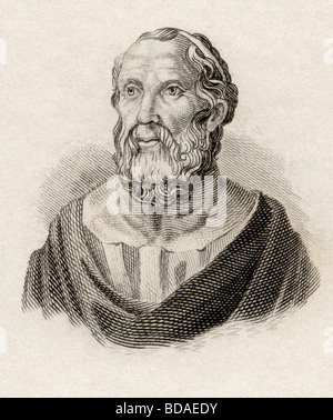 Platon né entre 428 et 427 av. J.-C. est mort entre 348 et 347 avant JC. Philosophe Grec classique. Banque D'Images