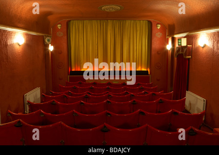 Auditorium de l'hôtel Tudor cinéma privé à comber le comté de Down en Irlande du Nord Banque D'Images