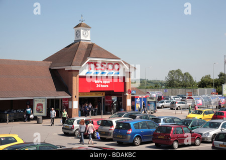 Magasin Tesco, Meir Park, Stoke-on-Trent Banque D'Images