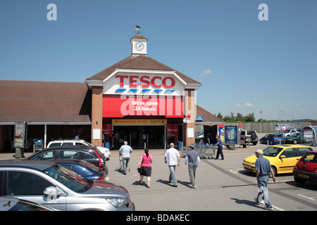 Magasin Tesco, Meir Park, Stoke-on-Trent Banque D'Images