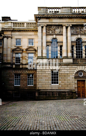 L'Italianate Chambres dans Lothian Place du Parlement, à l'extérieur de la cathédrale St Giles, Édimbourg, Écosse Banque D'Images