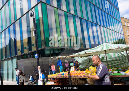 Marché sur Whitechapel Road E1 London United Kingdom Banque D'Images