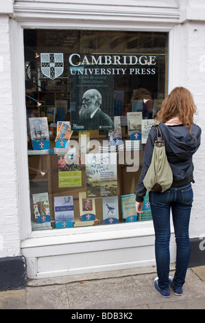 Librairie Cambridge University Press, Cambridge, Royaume-Uni. Banque D'Images