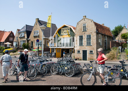 La mer des Wadden Terschelling Frise Wad Harbour Port Pays-Bas Banque D'Images