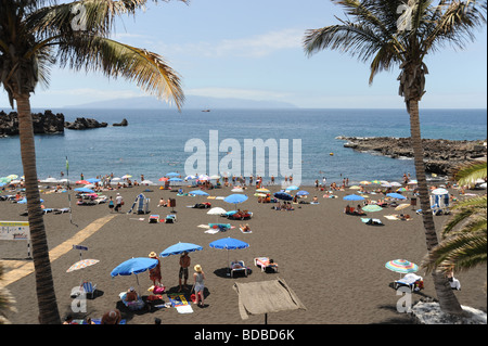 La plage de Playa de la Arena Banque D'Images