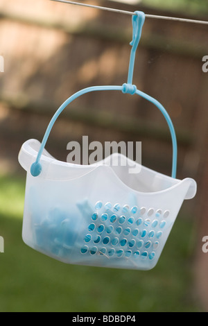 Panier en plastique en corde, Londres, Angleterre Banque D'Images