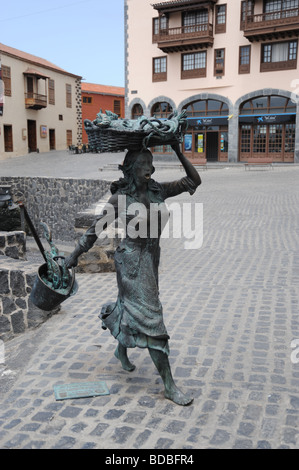 Femme de Fisher Banque D'Images