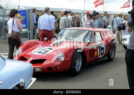 Ferrari 250GT "Breadvan" voiture de sport à la Silverstone Classic, 2009 Événement Banque D'Images