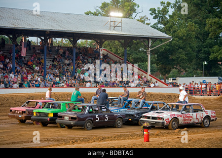 USA Tennessee de carambolage à Putnam County Fair de Cookeville Banque D'Images