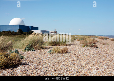 La centrale nucléaire de Sizewell B Suffolk, UK. Banque D'Images