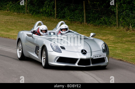 2009 Mercedes-Benz SLR McLaren Stirling Moss édition, à Goodwood Festival of Speed, Sussex, UK. Banque D'Images