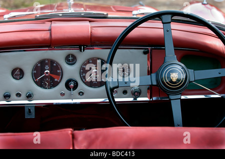 Jaguar XK150 motor car. Banque D'Images