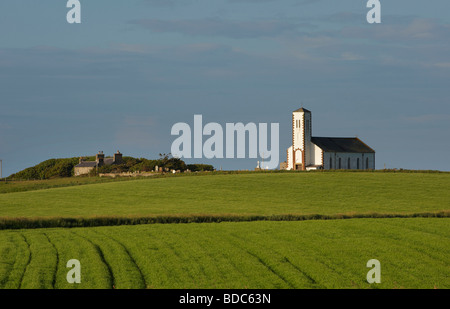 L'église St Patrick s Jurby Ile de Man Banque D'Images